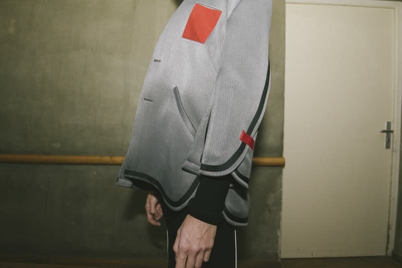 ダンスとファッションが調和した PIGALLE 2018年秋冬コレクションの舞台裏に潜入 ステファン・アシュプールの芸術性が垣間見えるアイテムとユニークな演出にクローズアップ Kim Jones キム・ジョーズ Acne Studios アクネ ストゥディオズ Stephane Ashpool ステファン・アシュプール PIGALLE ピガール Pain O ChoKolat パンオショコラ ミリタリージャケット 変形シャツ スケルトン Gジャン Nike ナイキ Air VaporMax HYPEBEAST ハイプビースト