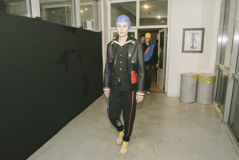 ダンスとファッションが調和した PIGALLE 2018年秋冬コレクションの舞台裏に潜入 ステファン・アシュプールの芸術性が垣間見えるアイテムとユニークな演出にクローズアップ Kim Jones キム・ジョーズ Acne Studios アクネ ストゥディオズ Stephane Ashpool ステファン・アシュプール PIGALLE ピガール Pain O ChoKolat パンオショコラ ミリタリージャケット 変形シャツ スケルトン Gジャン Nike ナイキ Air VaporMax HYPEBEAST ハイプビースト