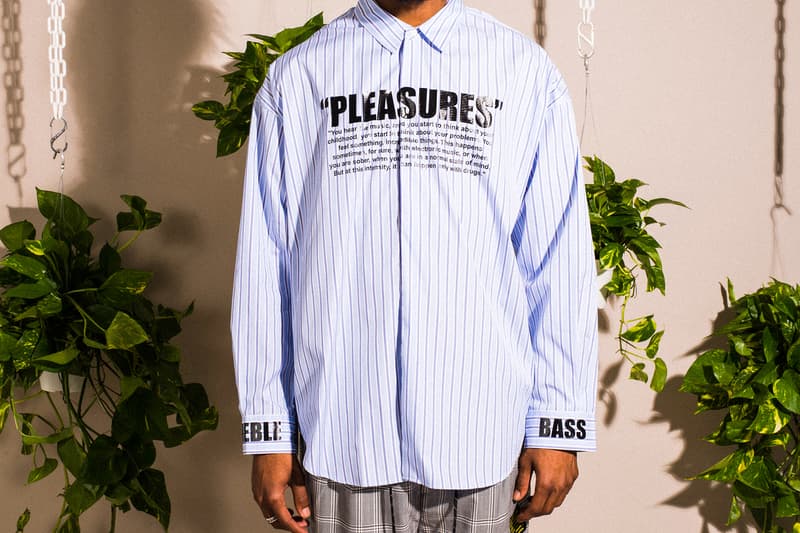 クラシカルなデザインをグラフィックで現代的に仕上げた PLEASURES x monkey time の最新カプセル コンセプトは1980年代末~90年代初頭にかけて音楽シーンに多大な影響を与えたエレクトロニカ プレジャーズ モンキータイム コラボレーション リリース 発売日 オンライン 取り扱い 通販 HYPEBEAST ハイプビースト ストリート