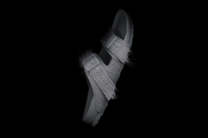 Rick Owens x BIRKENSTOCK のタッグより神秘的な雰囲気を宿した ARIZONA が登場 老舗フットウェアブランドの名作モデルに高級素材でモードのエッセンスを投入 adidas アディダス Rick Owens リック・オウエンス BIRKENSTOCK ビルケンシュトック ARIZONA アリゾナ ポニーヘア フルグレインレザー HYPEBEAST ハイプビースト