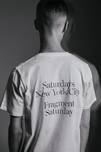 Saturdays NYC x fragment design カプセルコレクションのビジュアル&発売情報が遂に解禁 フーディやTシャツだけでなく東京発のフレグランスレーベル〈retaW〉を招聘した粋なアイテムもラインアップ 藤原ヒロシ Instagram インスタグラム fragment design フラグメント デザイン Saturdays NYC サタデーズ ニューヨークシティ 稲妻ロゴ フーディ Tシャツ aturdays New York City/Fragment Saturday retaW リトゥ キャンドル フレグランスタグ HYPEBEAST ハイプビースト