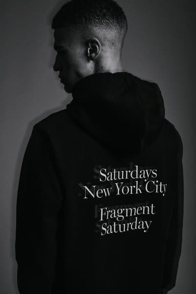 Saturdays NYC x fragment design カプセルコレクションのビジュアル&発売情報が遂に解禁 フーディやTシャツだけでなく東京発のフレグランスレーベル〈retaW〉を招聘した粋なアイテムもラインアップ 藤原ヒロシ Instagram インスタグラム fragment design フラグメント デザイン Saturdays NYC サタデーズ ニューヨークシティ 稲妻ロゴ フーディ Tシャツ aturdays New York City/Fragment Saturday retaW リトゥ キャンドル フレグランスタグ HYPEBEAST ハイプビースト