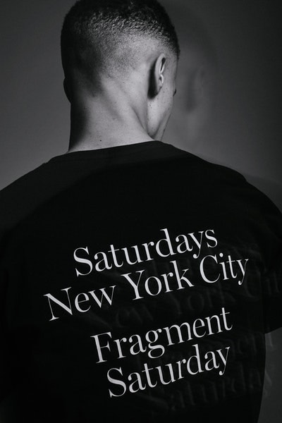 Saturdays NYC x fragment design カプセルコレクションのビジュアル&発売情報が遂に解禁 フーディやTシャツだけでなく東京発のフレグランスレーベル〈retaW〉を招聘した粋なアイテムもラインアップ 藤原ヒロシ Instagram インスタグラム fragment design フラグメント デザイン Saturdays NYC サタデーズ ニューヨークシティ 稲妻ロゴ フーディ Tシャツ aturdays New York City/Fragment Saturday retaW リトゥ キャンドル フレグランスタグ HYPEBEAST ハイプビースト