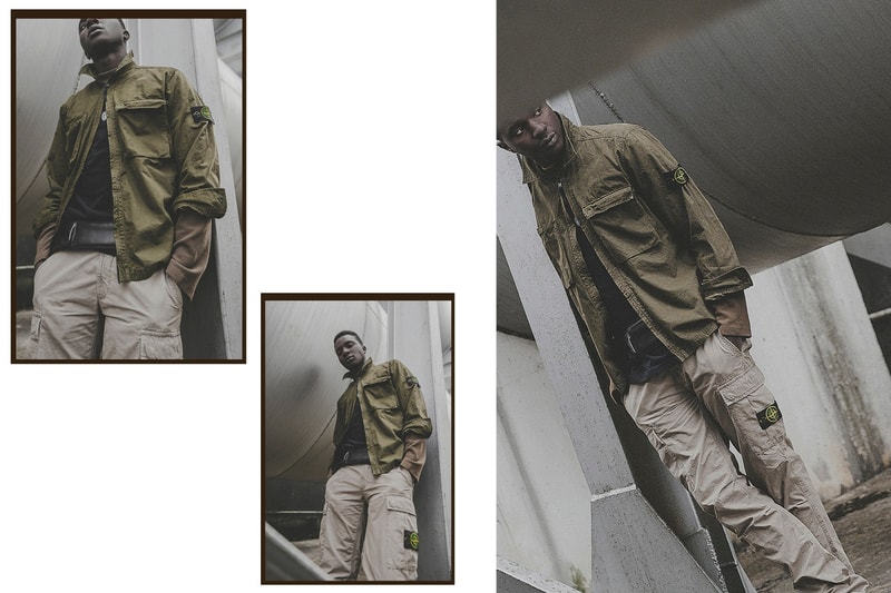 ストーン・アイランド 2018年春夏アイテムにフィーチャーした HBX 最新エディトリアル stone island