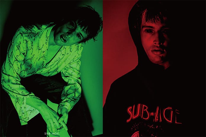 ホラームービーにも焦点を当てた SUB-AGE. 2018年秋冬コレクション