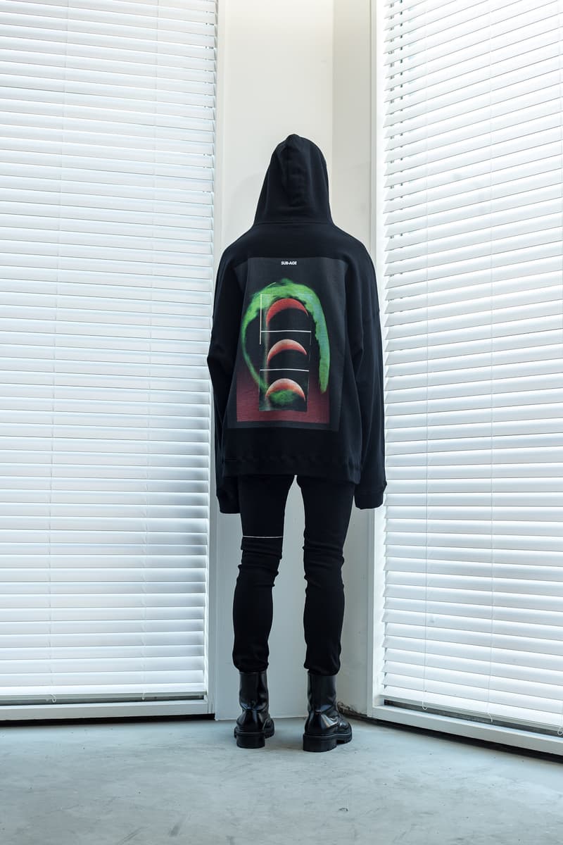 ホラームービーにも焦点を当てた SUB-AGE. 2018年秋冬コレクション 東京の気鋭アーティストと協業のグラフィカルなアイテムと平行したスタンダードなものづくりで全体観でのアンバランスさを表現 サベージ  HYPEBEAST ハイプビースト