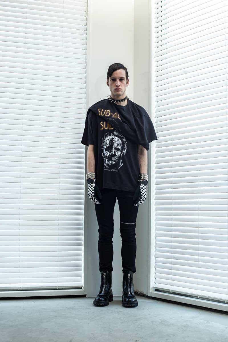 ホラームービーにも焦点を当てた SUB-AGE. 2018年秋冬コレクション 東京の気鋭アーティストと協業のグラフィカルなアイテムと平行したスタンダードなものづくりで全体観でのアンバランスさを表現 サベージ  HYPEBEAST ハイプビースト