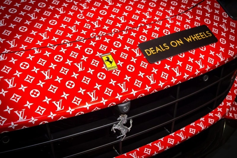 あの金持ち坊ちゃんが Supreme x Louis Vuitton 仕様に改造した高級スポーツカーを売却 自称YouTuber兼Instagramerのお眼鏡に叶ったハイプなブランドは一体…… YouTuber Instagramer ユーチューバー インスタグラマー ドバイのお金持ち Supreme シュプリーム Louis Vuitton ルイ・ヴィトン モノグラム Ferrari フェラーリ Money Kicks マネー・キックス Rashed Belhasa ラシュド・ベルハサ Fear of God フィア オブ ゴッド JamesEdition HYPEBEAST ハイプビースト