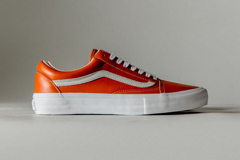 Vans Vault より最高級イタリアンレザーを贅沢に採用した Old Skool LX が登場 文句の付け所がないプレミアムな1足をワードローブに今すぐ追加せよ レジェンドスケーター Steve Caballero スティーブ・キャバレロ Half Cab Vans Vault ヴァンズ ボルト Old Skool LX Cielo ライトグリーン Mango オレンジ Arctic ライトブルー Feature Sneaker Boutique HYPEBEAST ハイプビースト