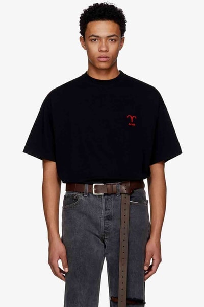 Vetements より十二星座をフィーチャーした12枚のTシャツが登場 ヴェトモン hypebeast 星座