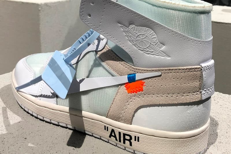 ヴァージル・アブロー x Nike による新作コラボ Air Jordan 1 のディテールルックが登場 ナイキ virgil abloh off-white オフホワイト HYPEBEAST ハイプビースト