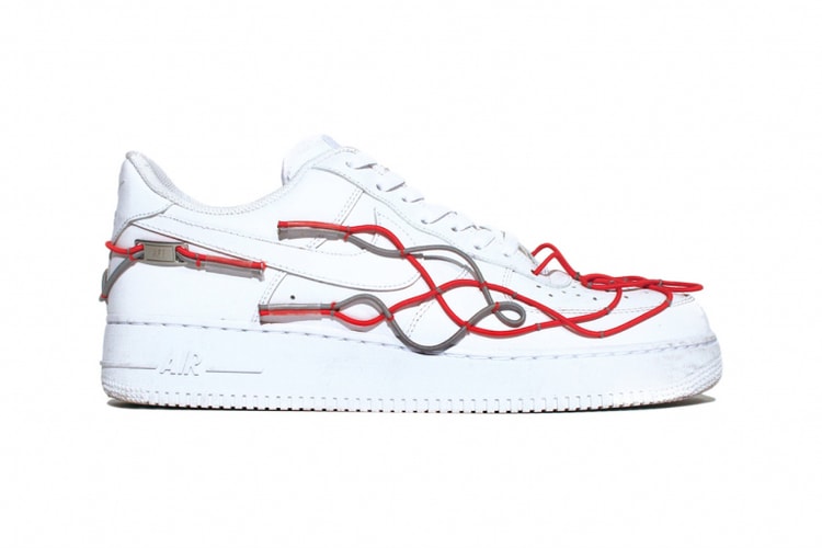 色鮮やかなコード使いが持ち味の新鋭デザイナーと Nike のタッグによるコラボ Air Force 1 が登場