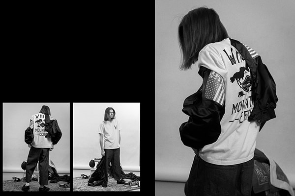 FACETASM や White Mountaineering などの日本ブランドとアメリカンスタイルを融合した『HBX』の最新エディトリアル“Ametora”