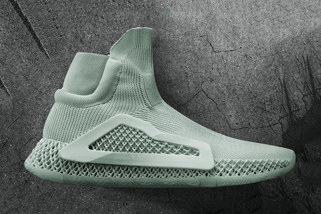 adidas の近未来シューズ Futurecraft 4D からバスケットボールシューズのシルエットを纏った新作モデルが登場 アディダス フューチャークラフト hypebeast グリーン ミント バスケットボール シューズ