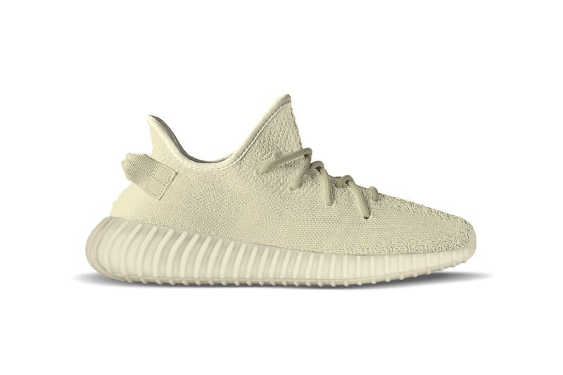 YEEZY BOOST 350 V2 の次なる新色 “Butter” がリーク 前回のリークは“ピーナッツバター”、今回リークされたのは“バター”…… 先月末に紹介した“Peanut Butter”に引き続き、スニーカーヘッズの味方『Yeezy Mafia 』がYEEZY BOOST 350 V2の未発売カラー“Butter”の存在をアナウンスした。〈adidas Originals（アディダス オリジナルス）〉とKanye West（カニエ・ウェスト）がほぼ毎月のようにリリースしている本作について、今更そのディテールを解説する必要はないだろうが、新たにリークされた“Butter”は“Peanut Butter”の濃度をやや薄めたクリーンな仕上がりとなっている。  “Butter”の発売時期に関しては今年6月が有力視されているが、詳細はスリーストライプスのブランドからのアップデートを待とう。  ちなみに、ガムソールを搭載したYEEZY BOOST 350 V2 “Sesame”のビジュアルはもうチェックした？