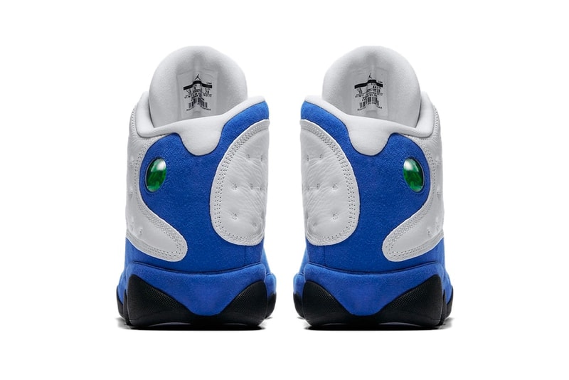 Nike よりヘッズ待望の Air Jordan 13 “White/Royal” の日本発売情報が判明 〈Jordan Brand〉史上最も個性的と言われる名作モデルがレディスライクな爽やかな色合いで登場 Jordan Brand ジョーダン ブランド 2018年春 新作フットウェアコレクション 全ラインアップ Nike ナイキ Air Jordan 13 “White/Royal” 黒豹 曲線的なシルエット 肉球を連想させるソールデザイン 斑点模様 ステッチ ホワイトレザー ロイヤルカラー ヌバック 3月3日（土） 22,680円（税込） SNKRS 通販 オンライン HYPEBEAST ハイプビースト