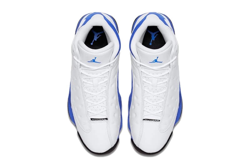 Nike よりヘッズ待望の Air Jordan 13 “White/Royal” の日本発売情報が判明 〈Jordan Brand〉史上最も個性的と言われる名作モデルがレディスライクな爽やかな色合いで登場 Jordan Brand ジョーダン ブランド 2018年春 新作フットウェアコレクション 全ラインアップ Nike ナイキ Air Jordan 13 “White/Royal” 黒豹 曲線的なシルエット 肉球を連想させるソールデザイン 斑点模様 ステッチ ホワイトレザー ロイヤルカラー ヌバック 3月3日(土) 22,680円(税込) SNKRS 通販 オンライン HYPEBEAST ハイプビースト