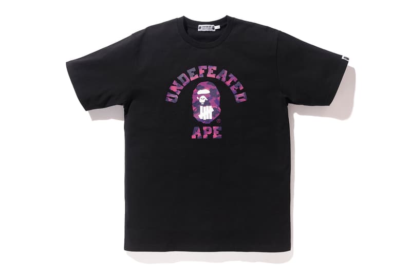 BAPE®️ x UNDEFEATED の強力タッグによるコラボカプセルコレクション第4弾が登場 両者のロゴをミックスしたインパクト抜群のM-65やスウェットセットアップは必見 カリフォルニア州 ロサンゼルス 旗艦店 A BATHING APE®️ BAPE®️ ベイプ ア ベイシング  エイプ UNDEFEATED アンディフィーテッド APE HEAD ファイブストライクスロゴ グリーン パープル BAPE®️ CAMO M-65 フーディ Tシャツ スウェットパンツ 6ポケットパンツ James Bond ジェームス・ボンド 転売カルチャー HYPEBEAST ハイプビースト