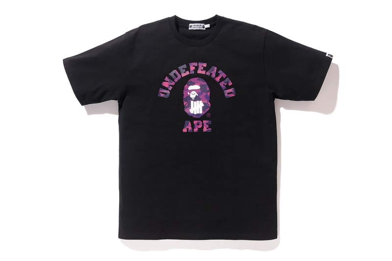 BAPE®️ x UNDEFEATED の強力タッグによるコラボカプセルコレクション第4弾が登場 両者のロゴをミックスしたインパクト抜群のM-65やスウェットセットアップは必見 カリフォルニア州 ロサンゼルス 旗艦店 A BATHING APE®️ BAPE®️ ベイプ ア ベイシング  エイプ UNDEFEATED アンディフィーテッド APE HEAD ファイブストライクスロゴ グリーン パープル BAPE®️ CAMO M-65 フーディ Tシャツ スウェットパンツ 6ポケットパンツ James Bond ジェームス・ボンド 転売カルチャー HYPEBEAST ハイプビースト