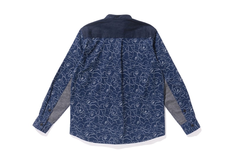 BAPE® よりインディゴ染めと伝統的な刺し子素材を採用した最新 INDIGO COLLECTION が登場 ベイプ hypebeast インディゴ 染め 刺し子 ア ベイシング エイプ