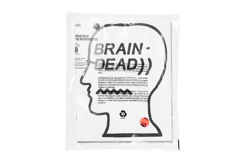 LA のクリエイティブレーベル BRAIN DEAD がアーカイブのTシャツ回顧録をリリース ブレイン デッド hypebeast (un)  アーカイブ Tシャツ 回顧