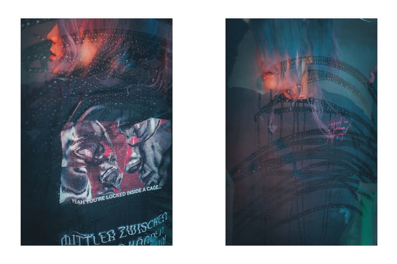 Crossfaith より2018年最初のマーチコレクションを紐解くルックブックが到着 仮想未来における“テクノロジー”にフォーカすると同時に、そこから生まれる人間の危機に警鐘を鳴らしたストリートレーベル顔負けのアイテムが登場  音楽とファッションはいつの時代も切っても切れない関係にある。しかし、最近ではマーチ（マーチャンダイジング）文化が急速に発展しており、各アーティストたちはアパレルでもアイデンティティを表現するようになった。とは言うものの、それには依然善し悪しがあるのもまた事実。だが、Crossfaith（クロスフェイス）はストリートシーンを追い続ける『HYPEBEAST』が唯一継続的にマーチを紹介する日本生まれのバンドである。  最新コレクションでは、Crossfaithが長年テーマに掲げてきた“未来”をさらに推し進め、仮想未来における“テクノロジー”にフォーカス。また、そこから生まれる人間の危機に警鐘を鳴らす形をとっているが、その中でもM-51には、CrossfaithのマーチをディレクションするHiroの考えが色濃く表現されている。本作は人類が六世紀以上前に絶滅した世界という設定の中で、その絶滅した人類の存在の調査のため火山灰に覆われた地球に降り立ち、使われた酸素濃度移行調査機とその調査員の述懐をテーマに、“Plastic Human”いうキーワードが背景に存在する。一見ネガティブに捉えられがちだが、そこには人間の可能性への問いかけがあり、希望があるのだ。  Hiroを含め、Crossfaithは今、環境的な教育へと目を向けており、人が見ない、もしくは怖いという感情から見ようとしない闇の部分にいち早く触れて、認識、そしてそれに伴う行動をとっていきたいと語る。彼らはファッションブランドではない。だからこそ、筆者としてはこれを1つのクリエイションとして捉え、今まで以上にCrossfaithの音楽と動向に期待していくべきだと感じている。ストリートレーベル顔負けのグラフィカルなアイテムは、オンラインストアでも一部購入することが可能なので、気になる方はオンラインストアを覗いてみてはいかがだろうか。