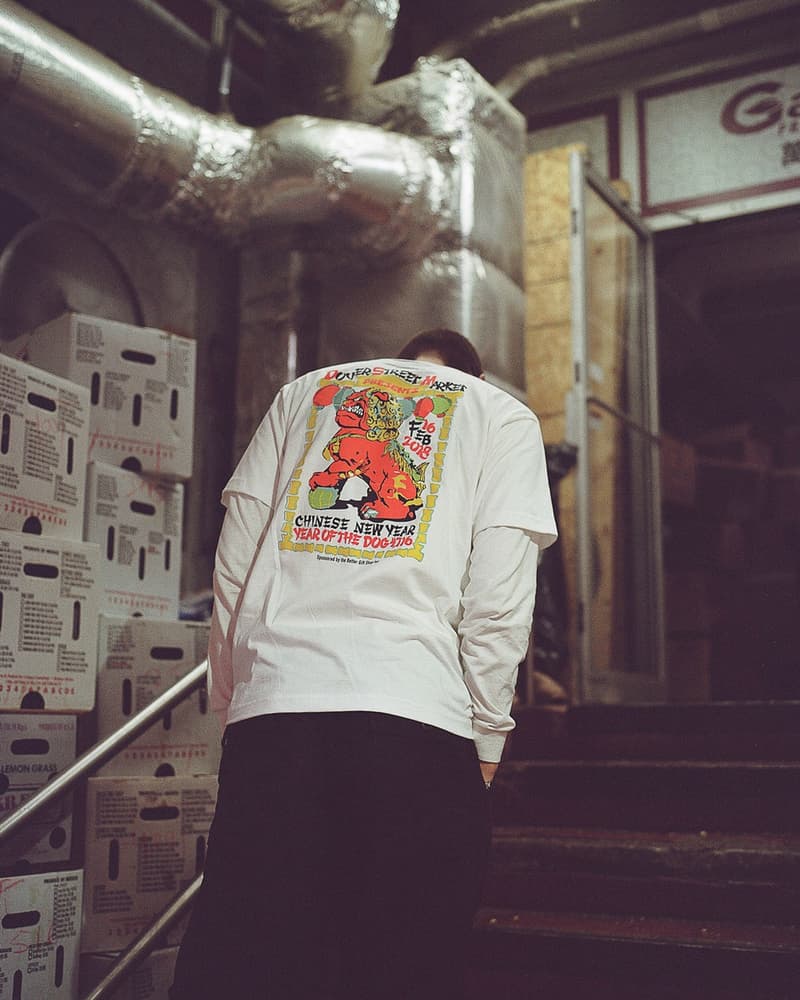 Dover Street Market が STÜSSY や BAPE®️ とともに戌年Tシャツコレクションを発表 〈NikeLab〉、〈Noah〉、〈Bianca Chandon〉、〈doublet〉、〈Richardson〉、〈Undercover〉など超豪華なラインアップで2018年を祝福 今年も早いもので、すでに1ヶ月半が経過。読者のみなさんも正月気分がすっかり抜けきり、本格的に仕事や学業に精を出しはじめている頃ではないだろうか。だが、中国は2月16日(金)に旧正月を迎える。そこで『Dover Street Market』が2018年を祝福する意味を込めて、戌年Tシャツコレクションを制作。ひとまずは本プロジェクトに参加するブランドを列挙してみよう。〈STÜSSY(ステューシー)〉、〈BAPE®️(ベイプ)〉、〈NikeLab(ナイキラボ)〉、〈Noah(ノア)〉、〈Bianca Chandon(ビアンカ シャンドン)〉、〈doublet(ダブレット)〉、〈Richardson(リチャードソン)〉、〈Undercover(アンダーカバー)〉、〈Bootleg Is Better(ブートレグ イズ ベター)〉、〈Dreamland Syndicate(ドリームランド シンジケート)〉……ここまで豪華な並びはストリート界でも滅多に見ることができないだろう。さらに、このラインアップに今後名前を聞く機会が増えるに違いないUKベースのアップカミング〈Expert Horror(エキスパート ホラー)〉と、世界中で熱狂的な人気を誇るオーストライア人シンガー・ソングライター Nick Cave(ニック・ケイヴ)も参加。各アイテムはまもなく、『DSM』の各店舗にて発売開始。それまでに下のフォトギャラリーから、お気に入りの1枚をピックアップしておこう。 また、今週末の『Dover Street Market』は〈Sasquatchfabrix.(サスクワァッチファブリックス)〉x〈BRAIN DEAD(ブレイン デッド)〉のドロップも控えているので、こちらもお忘れなく。