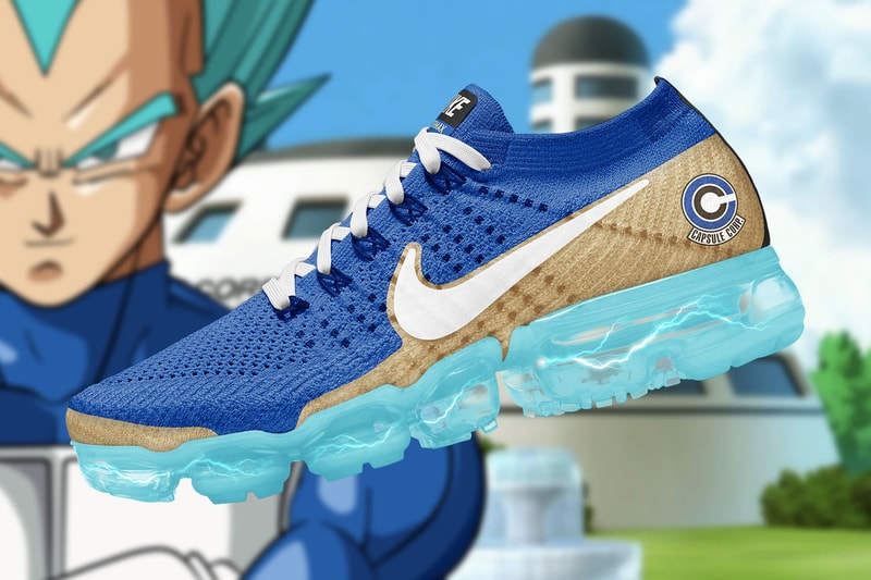 『ドラゴンボール超』と Nike Air VaporMax がフュージョン？ 〈adidas〉とのコラボに不満なクリエイターが 〈Nike〉 の人気スニーカーを『ドラゴンボール超』仕様に3Dカスタマイズ