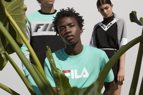 FILA がレトロでリゾートバイブス溢れる2018年春夏ルックブックを公開