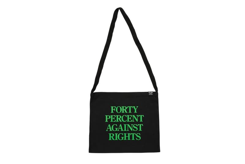 FORTY PERCENT AGAINST RIGHTS® よりWeb限定アイテムを含む新作の数々がリリース 西山徹 HYPEBEAST ハイプビースト