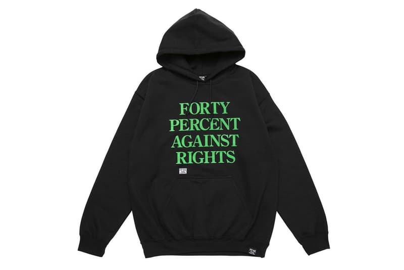 FORTY PERCENT AGAINST RIGHTS® よりWeb限定アイテムを含む新作の数々がリリース 西山徹 HYPEBEAST ハイプビースト