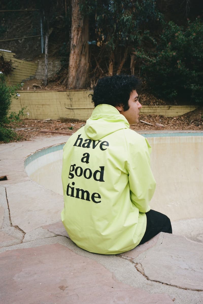 have a good time より春カラーアイテムの数々が登場する2018年春夏ルックブックが登場
