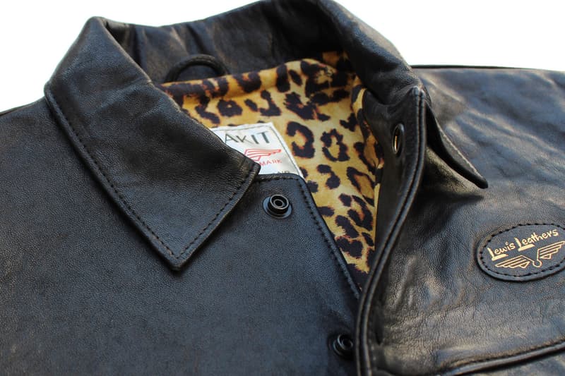 ヒステリックグラマーがルイスレザーズの名作ジャケットを別注 Hysteric Glamour x Lewis Leathers