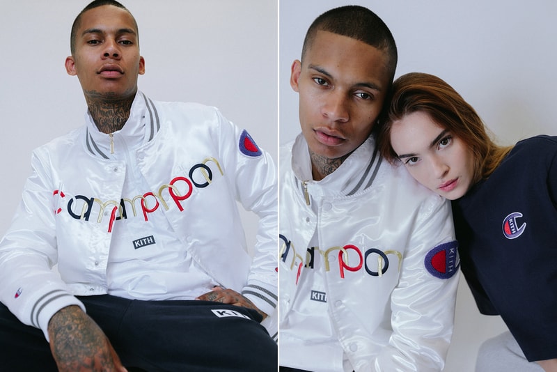 KITH x Champion のタッグで手がけたコラボスポーツウェアコレクションが登場 キス チャンピオン hypebeast スポーツウェア コラボ