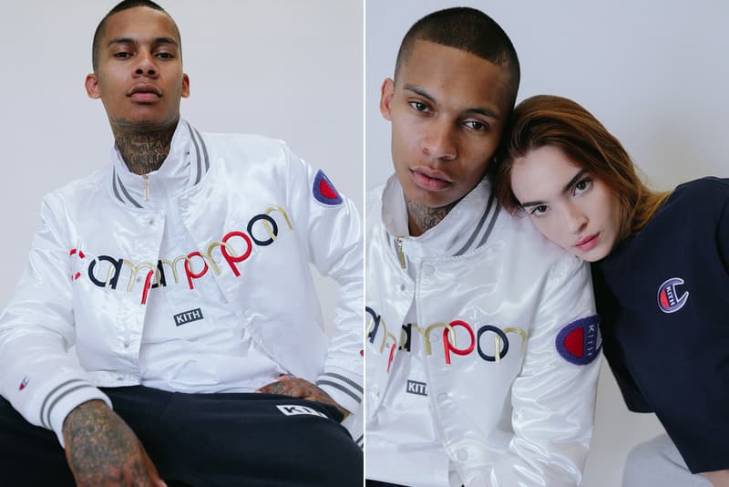 KITH x Champion のタッグで手がけたコラボスポーツウェアコレクションが登場 キス チャンピオン hypebeast スポーツウェア コラボ