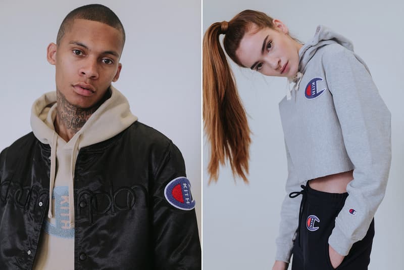 KITH x Champion のタッグで手がけたコラボスポーツウェアコレクションが登場 キス チャンピオン hypebeast スポーツウェア コラボ