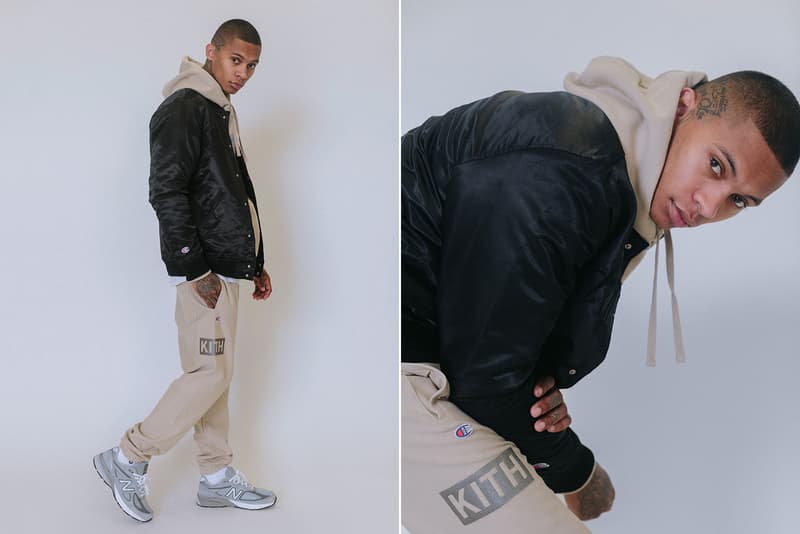 KITH x Champion のタッグで手がけたコラボスポーツウェアコレクションが登場 キス チャンピオン hypebeast スポーツウェア コラボ