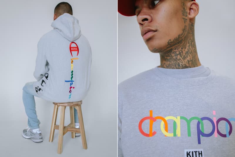 KITH x Champion のタッグで手がけたコラボスポーツウェアコレクションが登場 キス チャンピオン hypebeast スポーツウェア コラボ