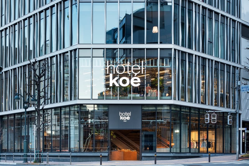 ライフスタイルブランド koe によるホテル併設型グローバル旗艦店 hotel koe tokyo が渋谷に誕生