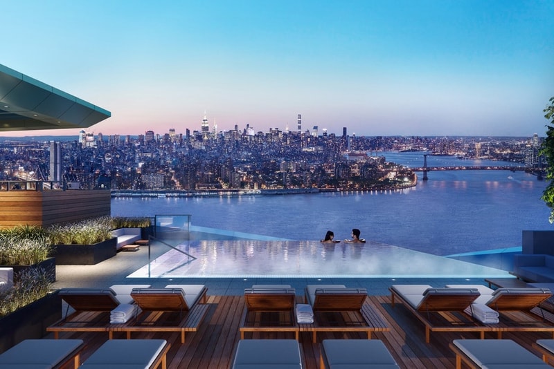 NY・ブルックリンに“世界一高い場所にあるプール”が登場へ ニューヨーク　ブルックリン NY 建築　デザイン　世界一 プール　世界一高い hypebeast 西半球一