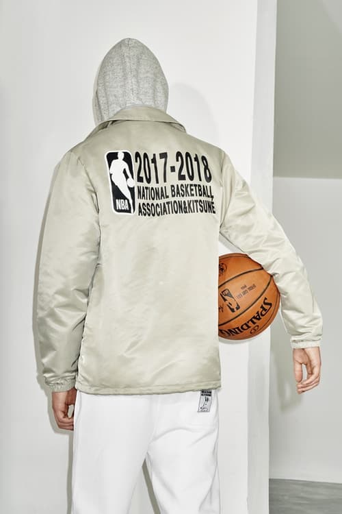 Maison Kitsuné x NBA のフルコラボコレクションがリリース メゾン キツネ バスケ コラボ コレクション hypebeast