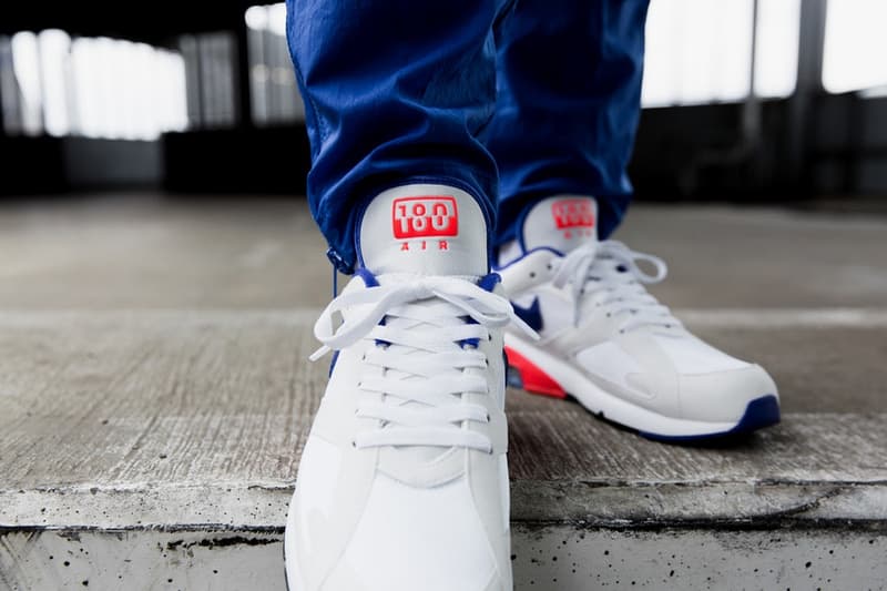 待望の復刻発売を迎えた Nike Air Max 180 "Ultramarine" モデルの着用ビジュアルが到着 ナイキ エアマックス ウルトラマリン