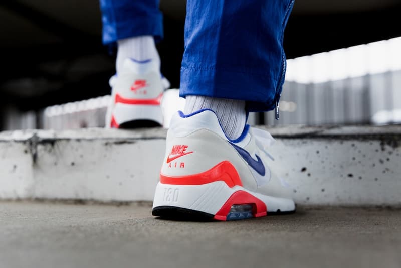 待望の復刻発売を迎えた Nike Air Max 180 "Ultramarine" モデルの着用ビジュアルが到着 ナイキ エアマックス ウルトラマリン