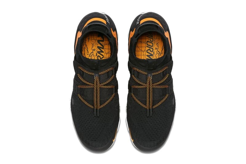 Nike よりアクティブな印象を放つ Air VaporMax Utility 新作モデル “Orange Peel” が登場 〈Nike〉の未来を担う次世代ハイブリットフットウェアの気になる発売日は…… Maximum Black HyperAdapt 1.0 Air VaporMax Plus Nike ナイキ Air VaporMax Utility Flyknitアッパー Nike ACG Pocket Knife DM トグル付きドローコード College Navy スペックル オレンジ Air VaporMax Utility“Orange Peel” NIKE.COM PIGALLE ピガール 2018年秋冬コレクション HYPEBEAST ハイプビースト