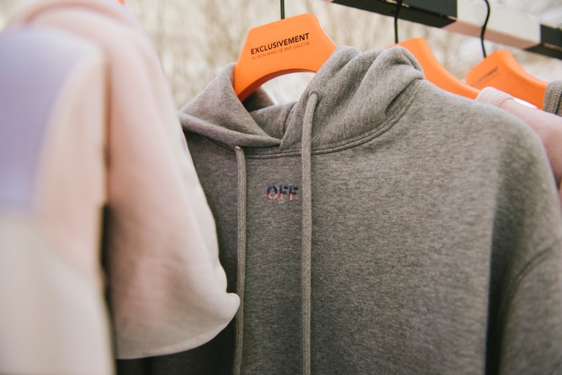 Off-White™ がパリのボン・マルシェ百貨店にポップアップカフェをオープン オフホワイト hypebeast パリ ポップアップ カフェ ジュースバー ボン・マルシェ百貨店