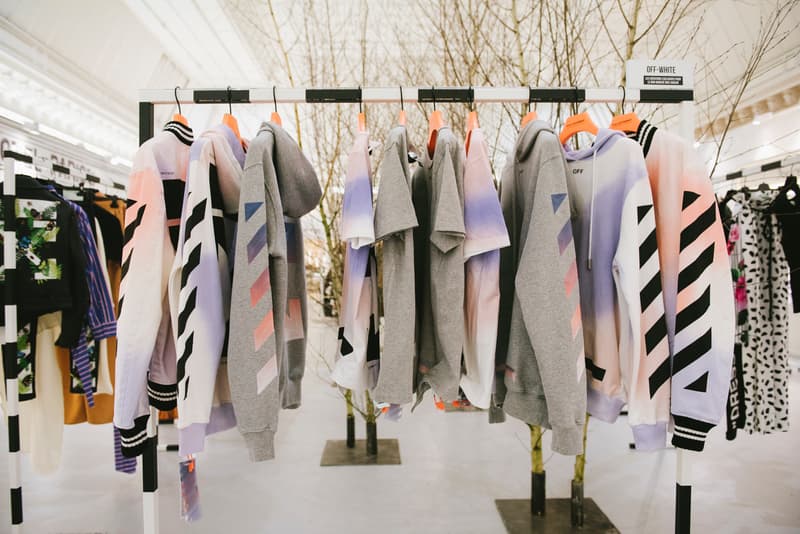 Off-White™ がパリのボン・マルシェ百貨店にポップアップカフェをオープン オフホワイト hypebeast パリ ポップアップ カフェ ジュースバー ボン・マルシェ百貨店