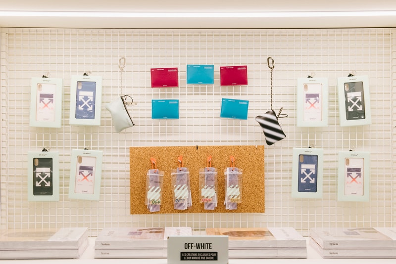 Off-White™ がパリのボン・マルシェ百貨店にポップアップカフェをオープン オフホワイト hypebeast パリ ポップアップ カフェ ジュースバー ボン・マルシェ百貨店