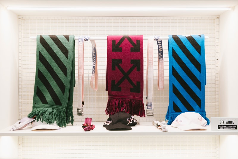 Off-White™ がパリのボン・マルシェ百貨店にポップアップカフェをオープン オフホワイト hypebeast パリ ポップアップ カフェ ジュースバー ボン・マルシェ百貨店