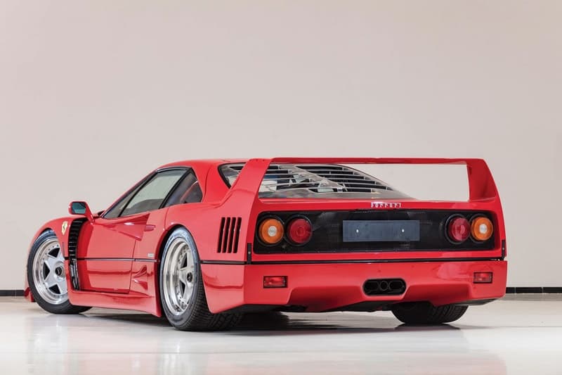 創設者エンツォ・フェラーリが遺した究極のマシン Ferrari F40 がオークションに登場 Ferrari 自動車 車