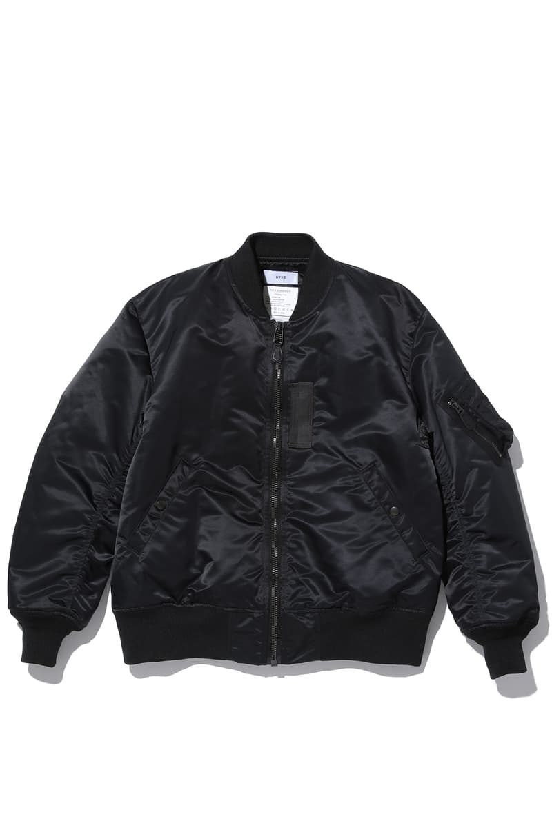 HYKE よりゆったりとしたシルエットを纏う MA-1ジャケットが BIOTOP 限定でリリース ハイク ma-1 ma1 ビオトープ hypebeast